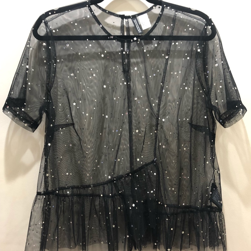 Cute mesh shirt